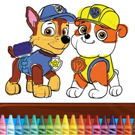 Dibujos para colorear de La Patrulla Canina