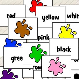 Juego para Aprender los Colores en Inglés COKITOS